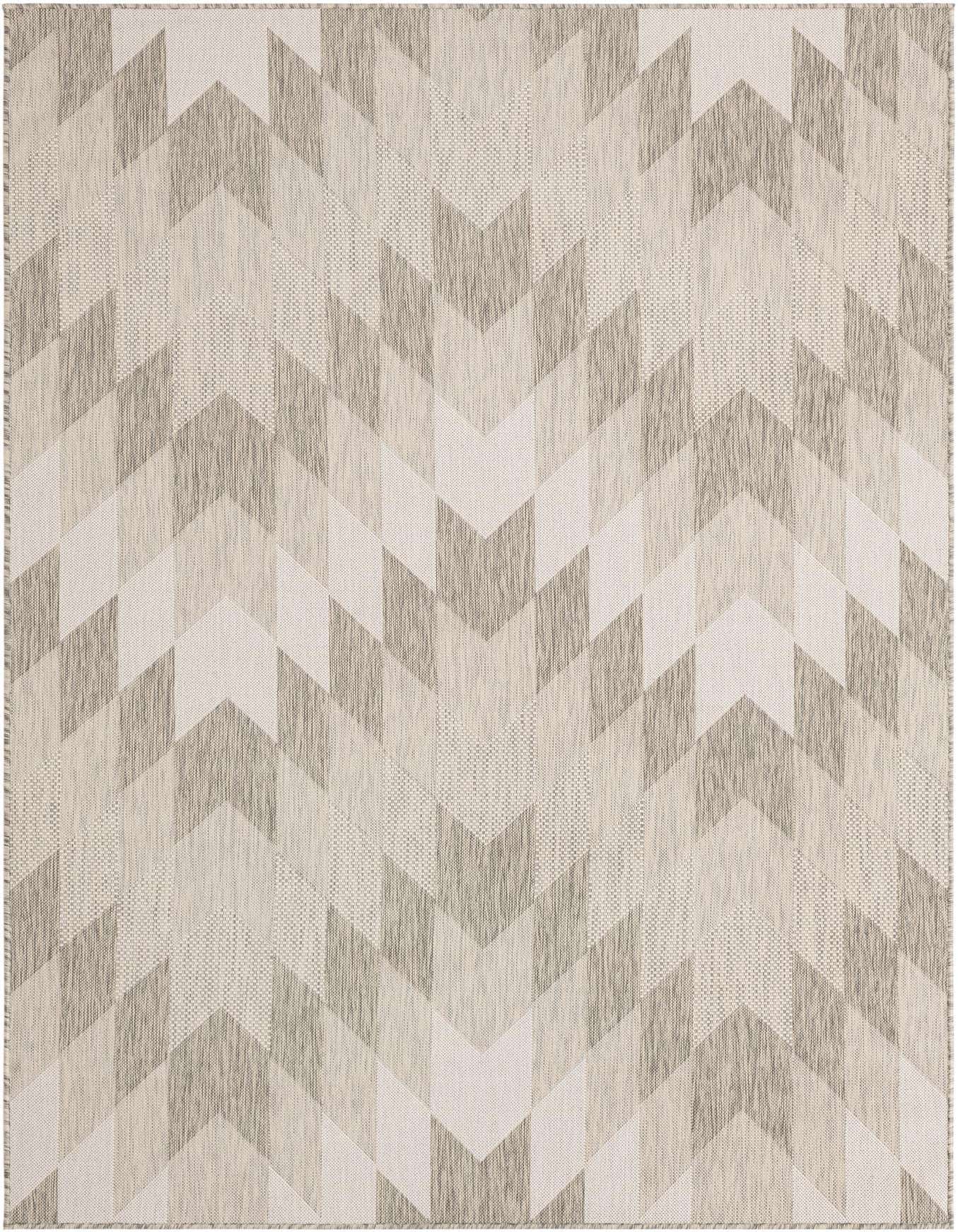 A 6x9 rectangular gray and silver tribal pattern rug with a flatweave texture, suitable for indoor or outdoor use.