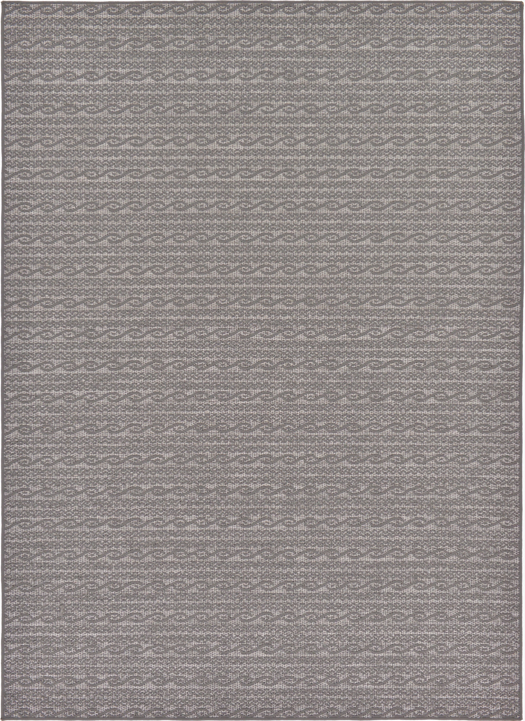  7' x 10'  Washable Modern Indoor / Outdoor Rug