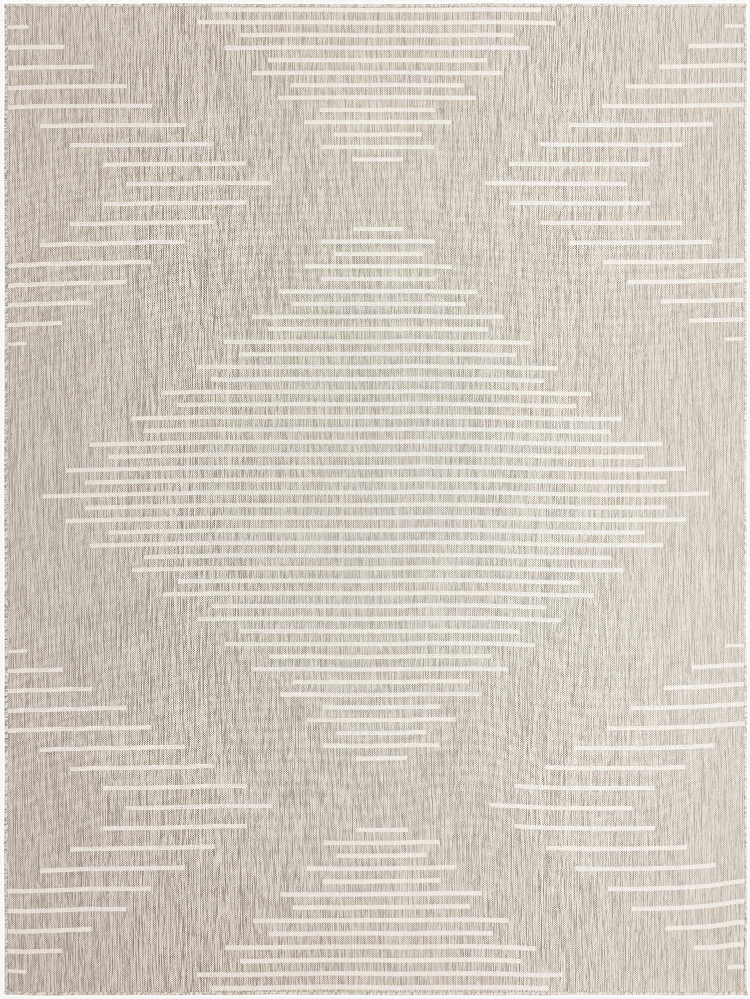  9' x 12'  Washable Modern Indoor / Outdoor Rug
