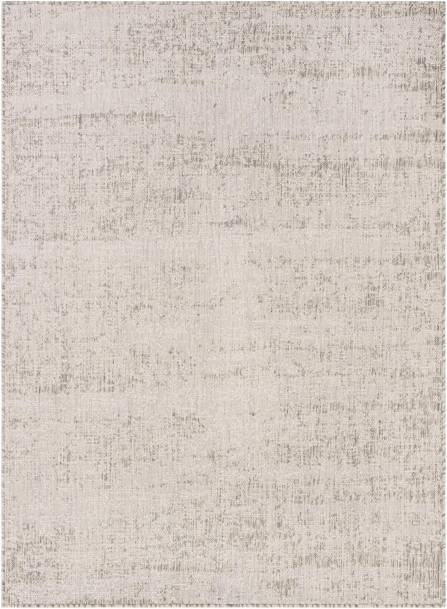  5' 3 x 7'  Washable Modern Indoor / Outdoor Rug