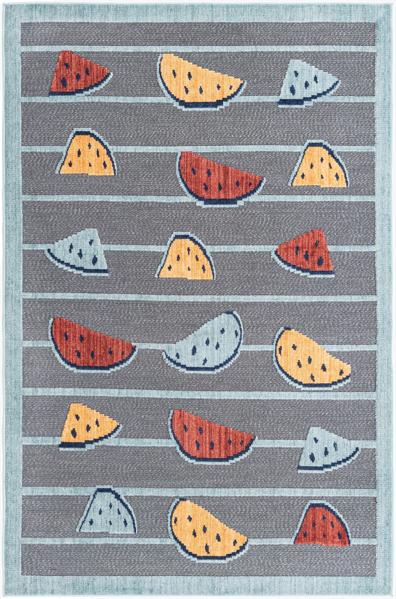  5' x 7' 7  Washable  Indoor / Outdoor Rug