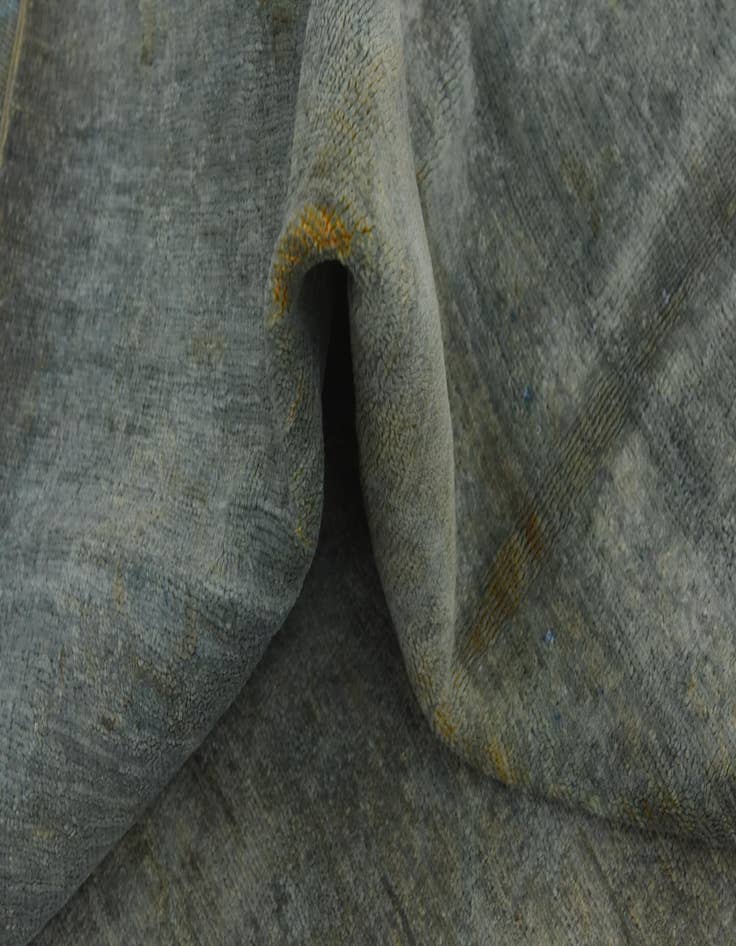 Detail image of  6' 8 x 9' 8  Hand Knotted Over-Dyed Ziegler Oriental Rug