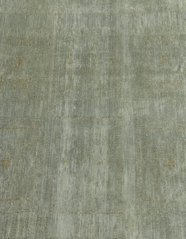 Detail image of  6' 10 x 9' 9  Hand Knotted Over-Dyed Ziegler Wool Rug