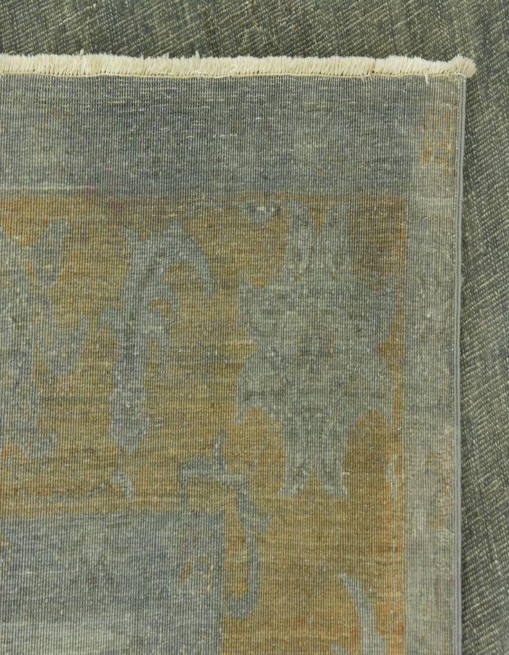 Detail image of  6' 6 x 9' 2  Hand Knotted Over-Dyed Ziegler Rug