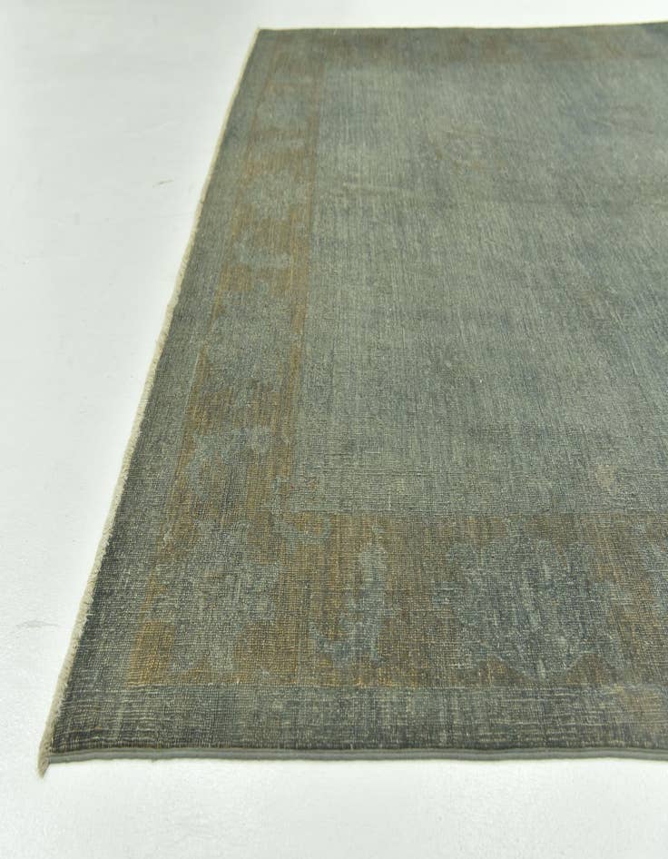 Detail image of  6' 6 x 9' 2  Hand Knotted Over-Dyed Ziegler Rug