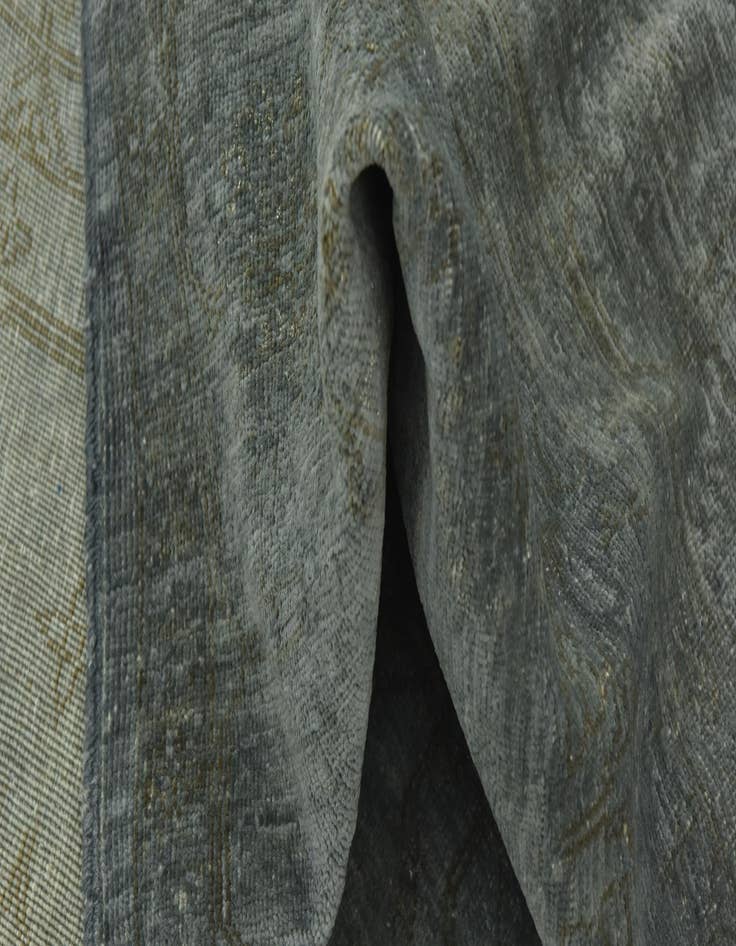 Detail image of  5' x 6' 6  Hand Knotted Over-Dyed Ziegler Rug