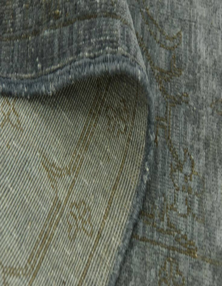 Detail image of  5' x 6' 6  Hand Knotted Over-Dyed Ziegler Rug