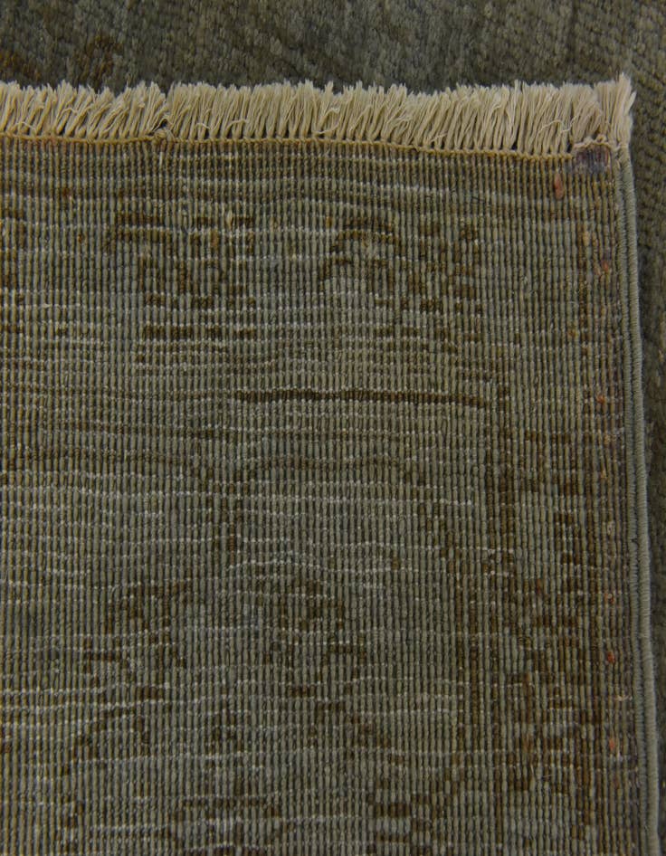 Detail image of  4' 9 x 6' 6  Hand Knotted Over-Dyed Ziegler Rug