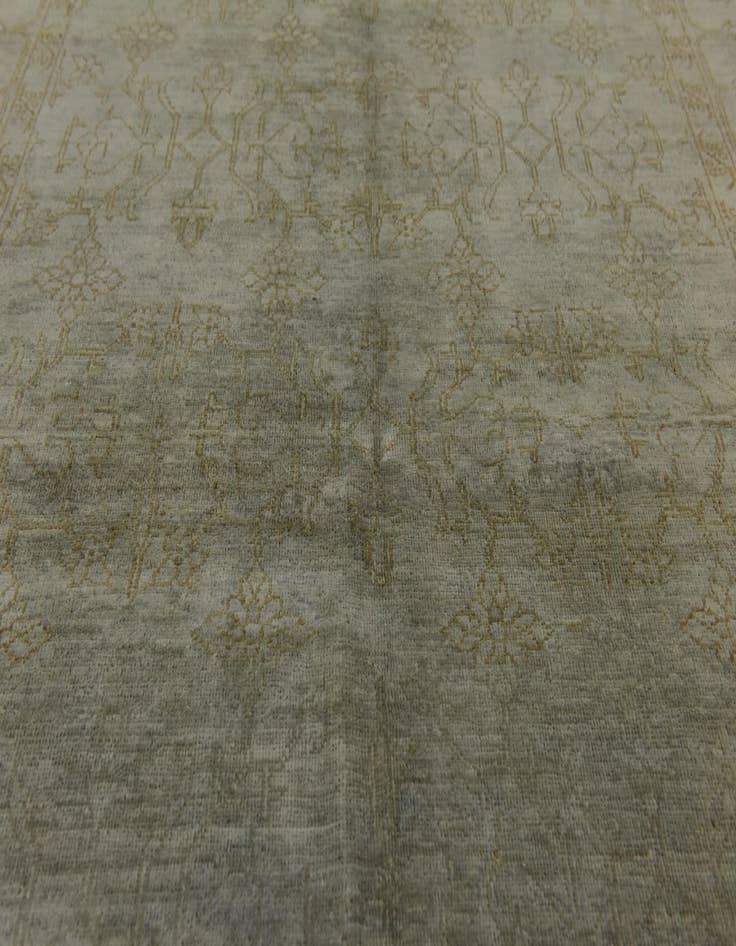 Detail image of  4' 9 x 6' 6  Hand Knotted Over-Dyed Ziegler Rug