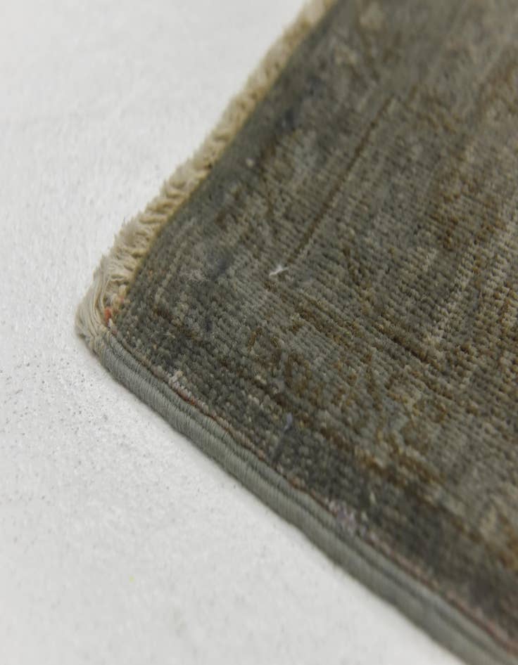 Detail image of  4' 9 x 6' 6  Hand Knotted Over-Dyed Ziegler Rug