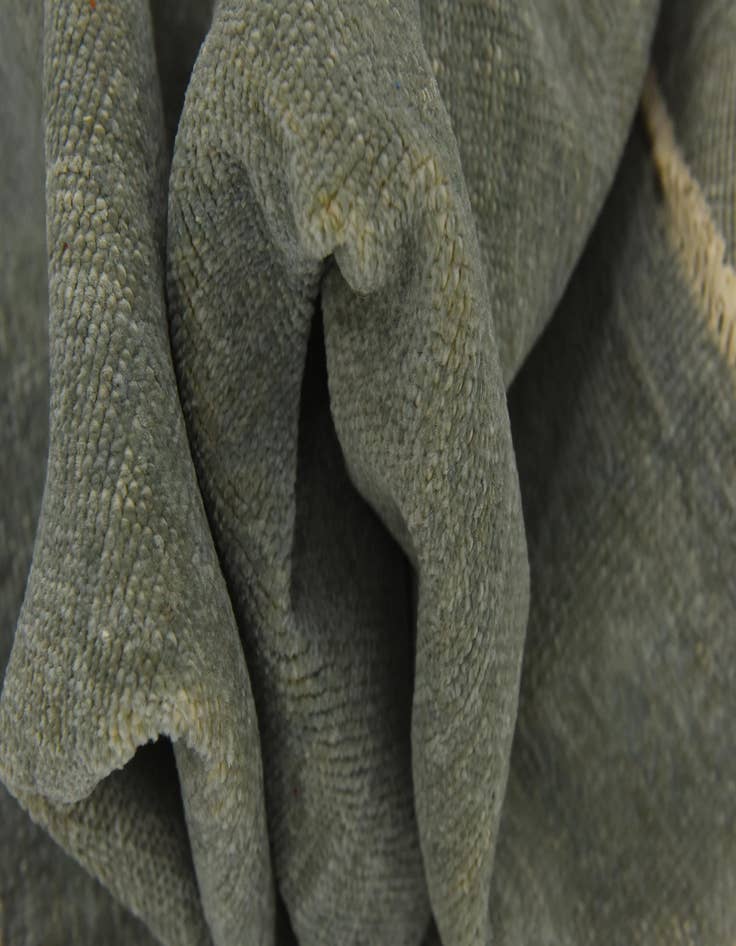 Detail image of  5' 7 x 7' 9  Hand Knotted Over-Dyed Ziegler Rug