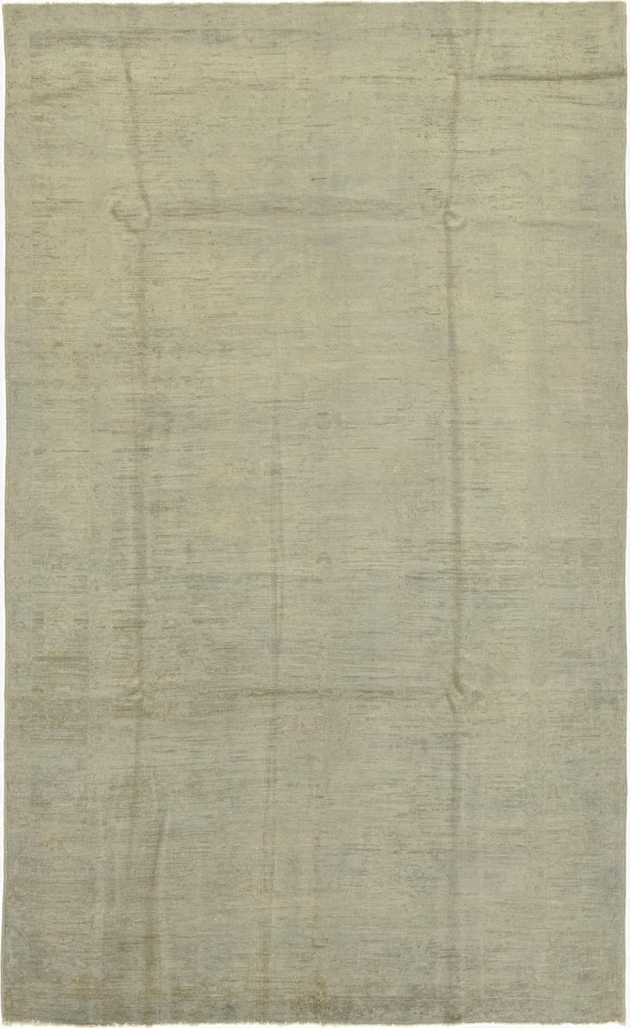  5' 3 x 8' 8  Hand Knotted Over-Dyed Ziegler Rug