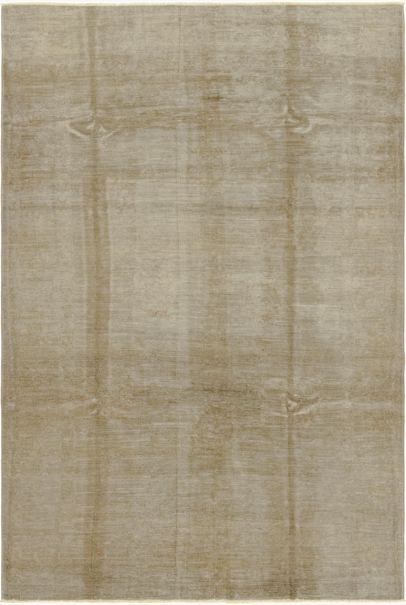  5' 4 x 8' 2  Hand Knotted Over-Dyed Ziegler Rug