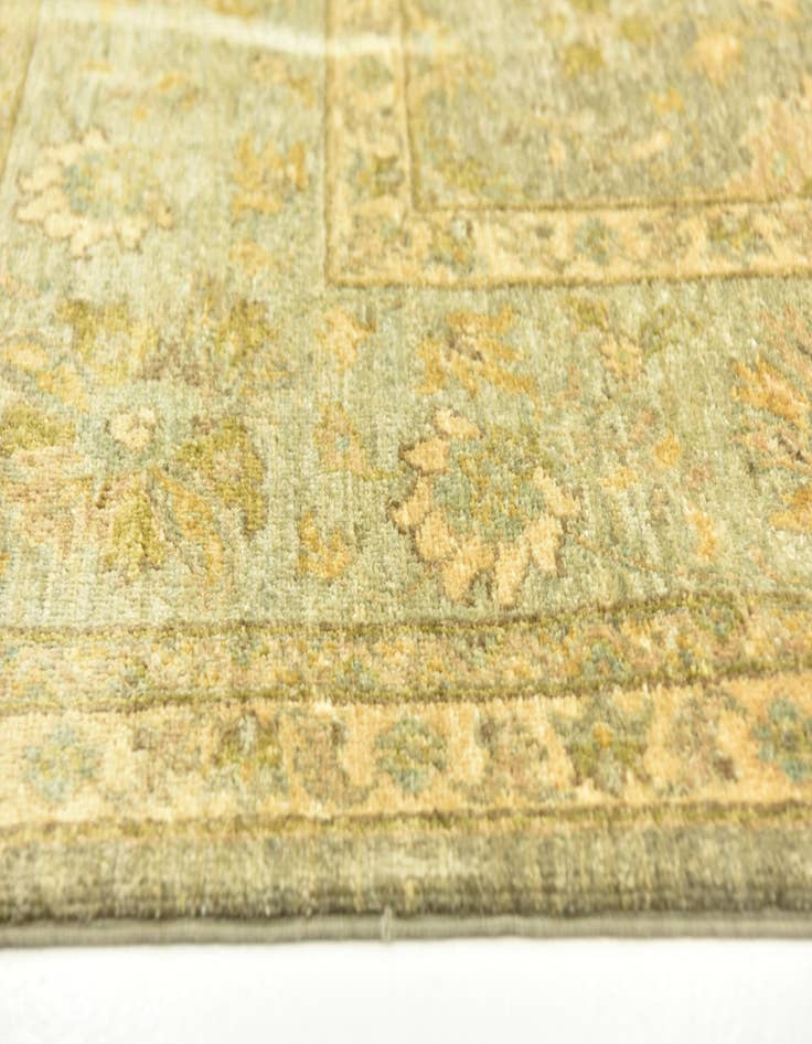 Detail image of  6' 6 x 9' 4  Hand Knotted Peshawar Ziegler Rug