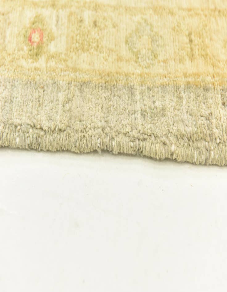 Detail image of  6' 5 x 9' 9  Hand Knotted Peshawar Ziegler Rug