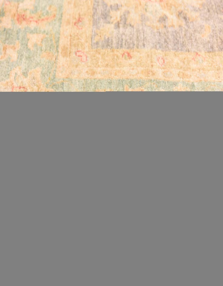 Detail image of  6' 11 x 10' 10  Hand Knotted Peshawar Ziegler Rug