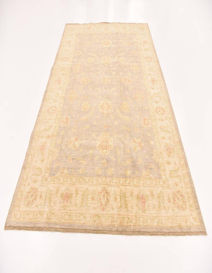 Detail image of  6' 8 x 9' 7  Hand Knotted Peshawar Ziegler Rug