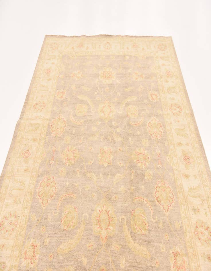 Detail image of  6' 8 x 9' 7  Hand Knotted Peshawar Ziegler Rug