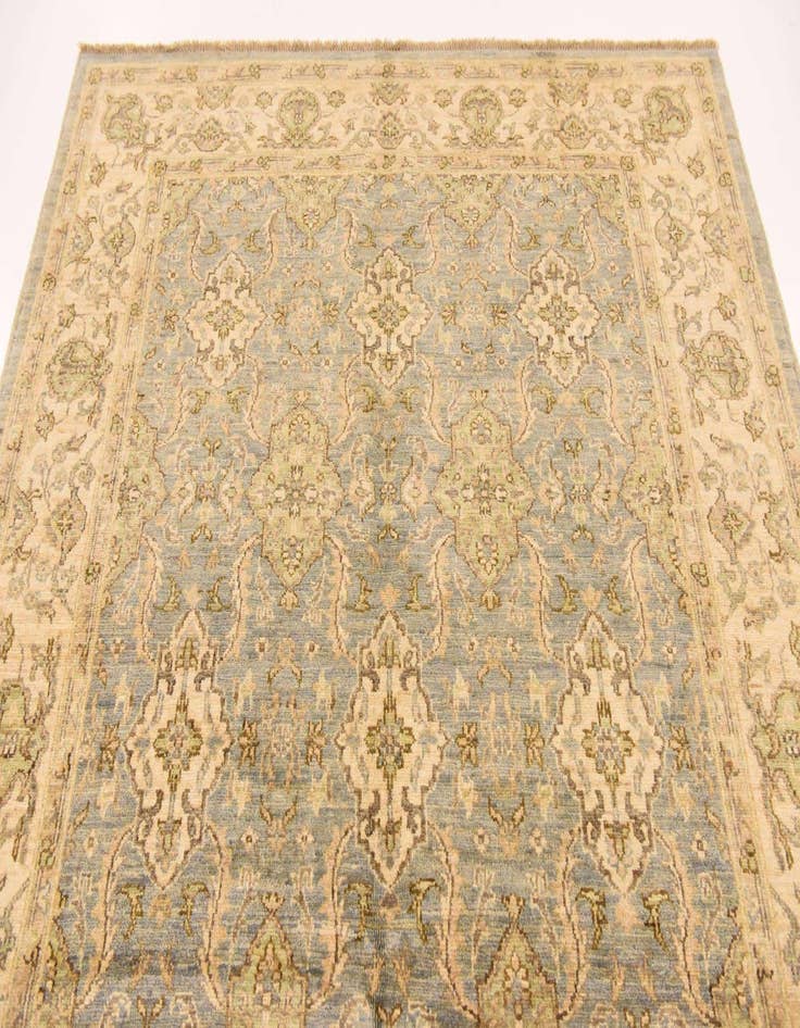 Detail image of  5' x 6' 6 Peshawar Ziegler Rug