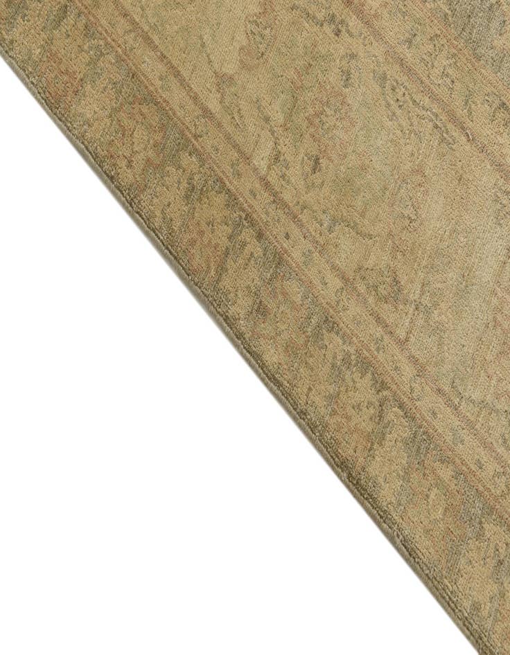 Detail image of  6' x 9' 4  Hand Knotted Peshawar Ziegler Rug