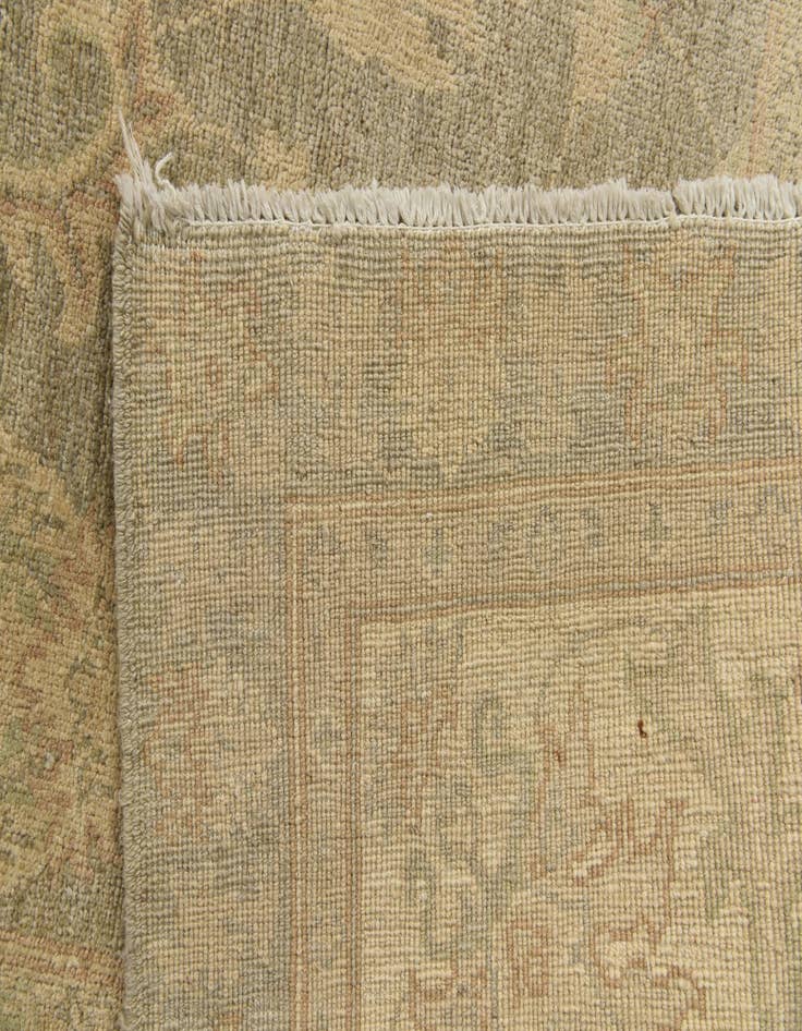 Detail image of  6' x 9' 4  Hand Knotted Peshawar Ziegler Rug