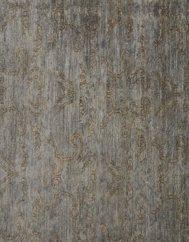 Detail image of  8' 11 x 11' 4  Hand Knotted Peshawar Ziegler Rug