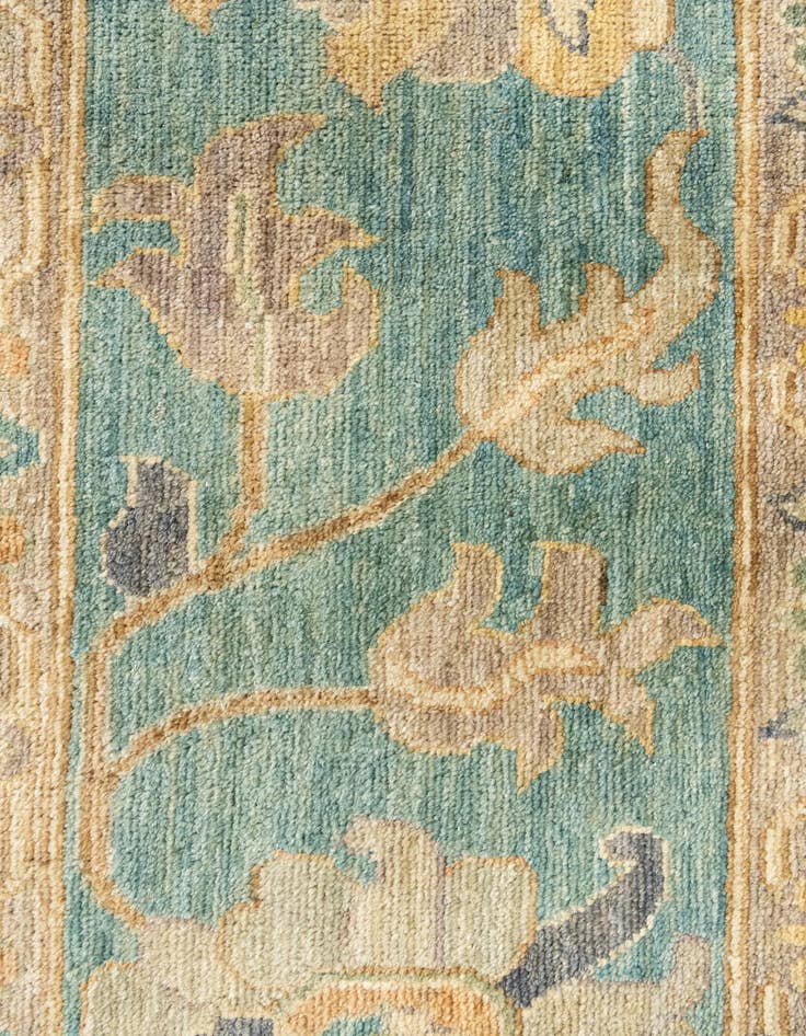 Detail image of  16' x 22' 10  Hand Knotted Peshawar Ziegler Rug