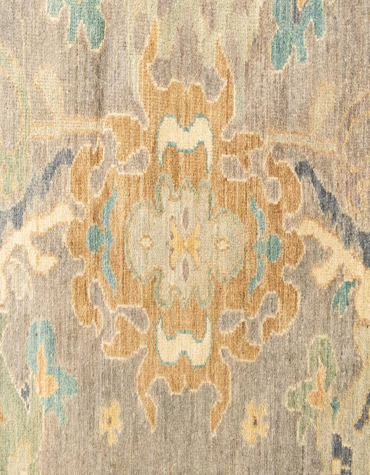 Detail image of  16' x 22' 10  Hand Knotted Peshawar Ziegler Rug