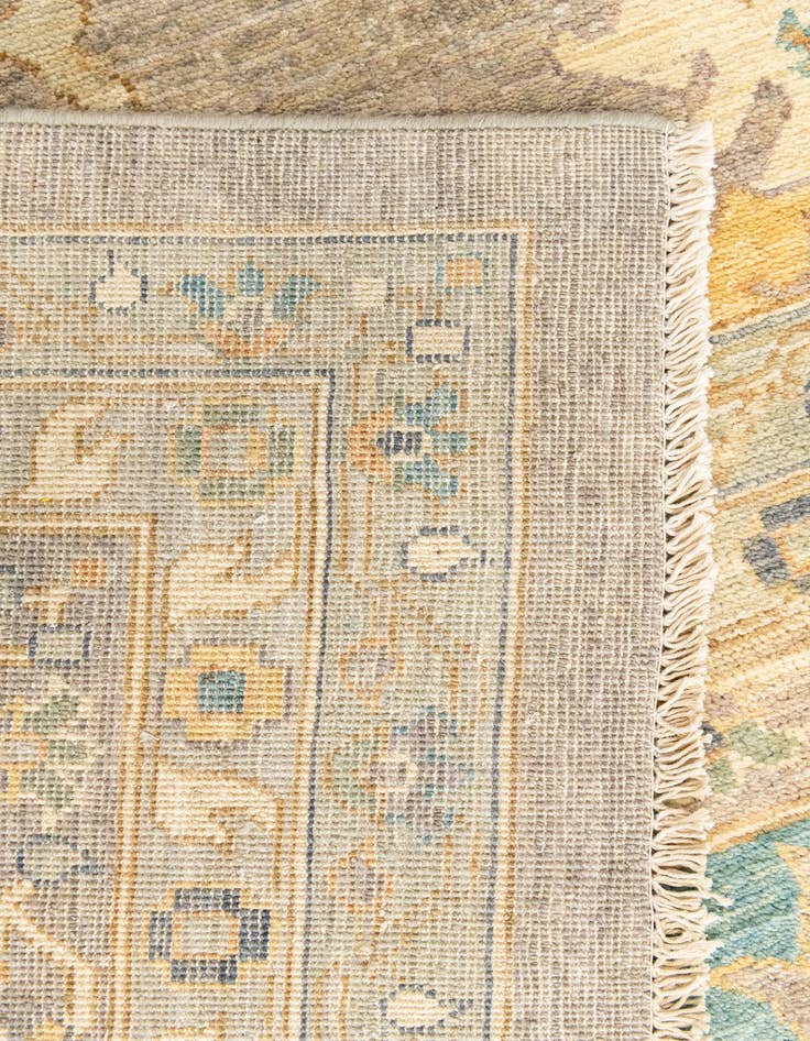 Detail image of  16' x 22' 10  Hand Knotted Peshawar Ziegler Rug