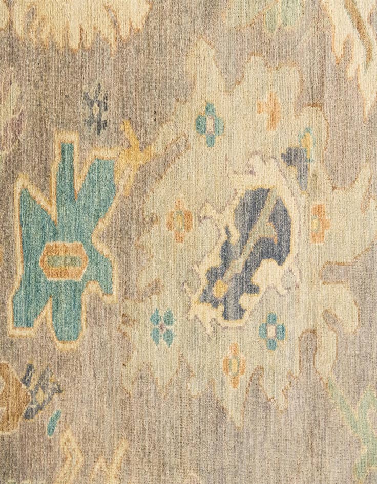Detail image of  16' x 22' 10  Hand Knotted Peshawar Ziegler Rug
