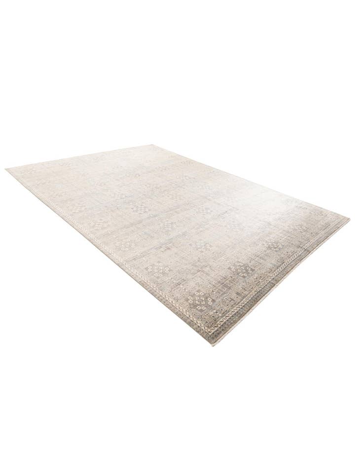 Detail image of  8' 2 x 11' 6  Hand Knotted Peshawar Ziegler Rug