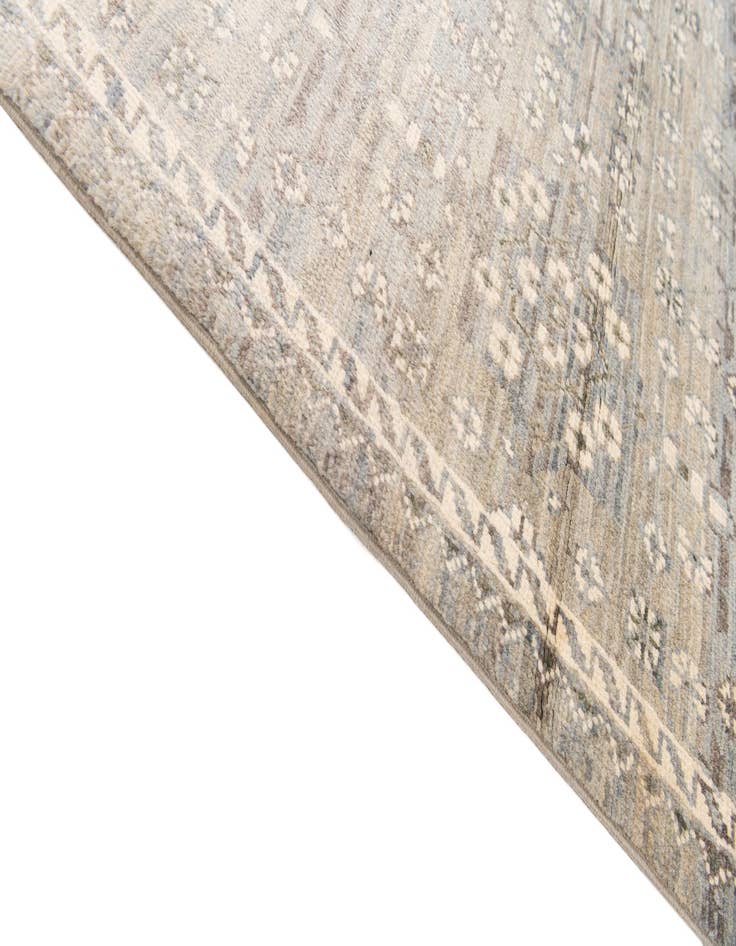 Detail image of  8' 2 x 11' 6  Hand Knotted Peshawar Ziegler Rug