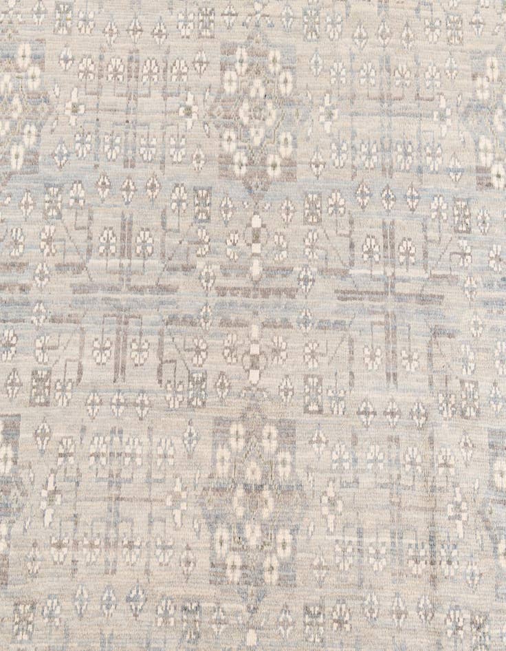 Detail image of  8' 2 x 11' 6  Hand Knotted Peshawar Ziegler Rug