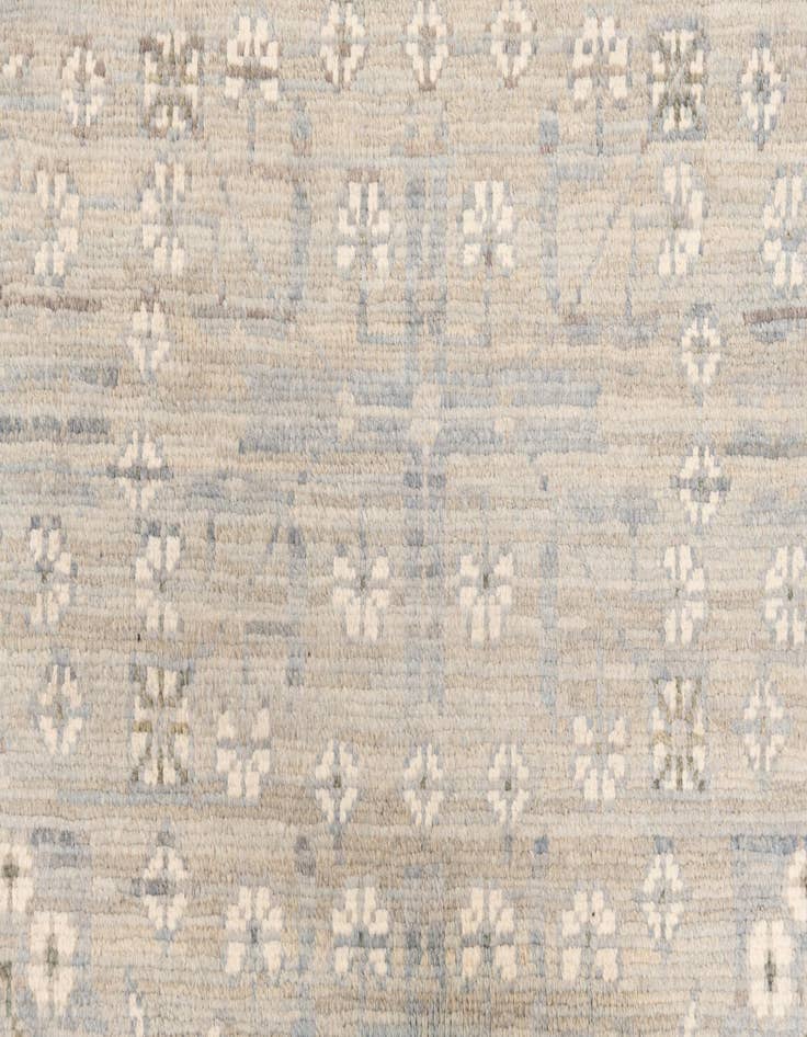 Detail image of  8' 2 x 11' 6  Hand Knotted Peshawar Ziegler Rug