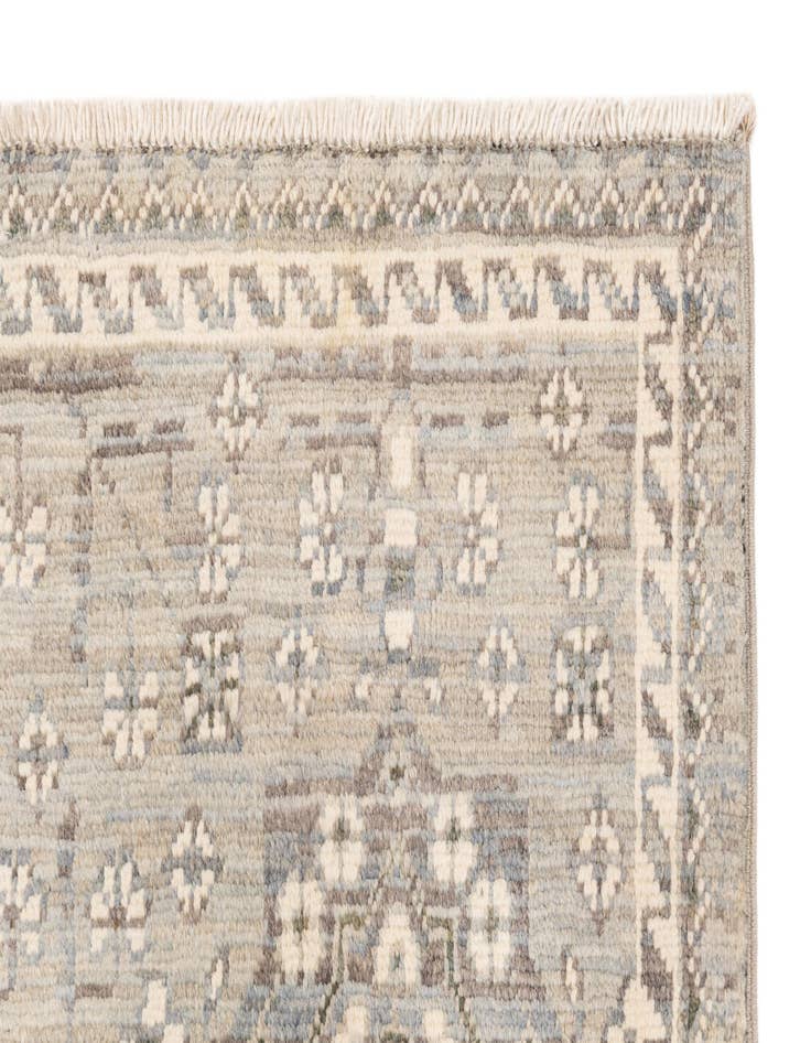 Detail image of  8' 2 x 11' 6  Hand Knotted Peshawar Ziegler Rug