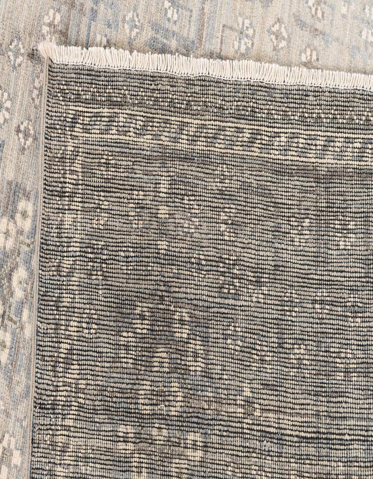 Detail image of  8' 2 x 11' 6  Hand Knotted Peshawar Ziegler Rug