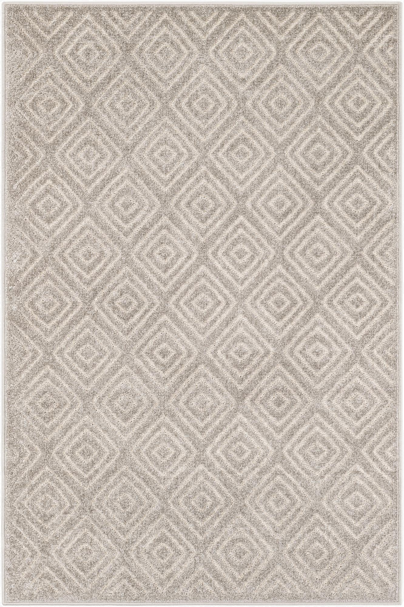  4' x 6'  Washable Sabrina Soto Indoor / Outdoor Rug
