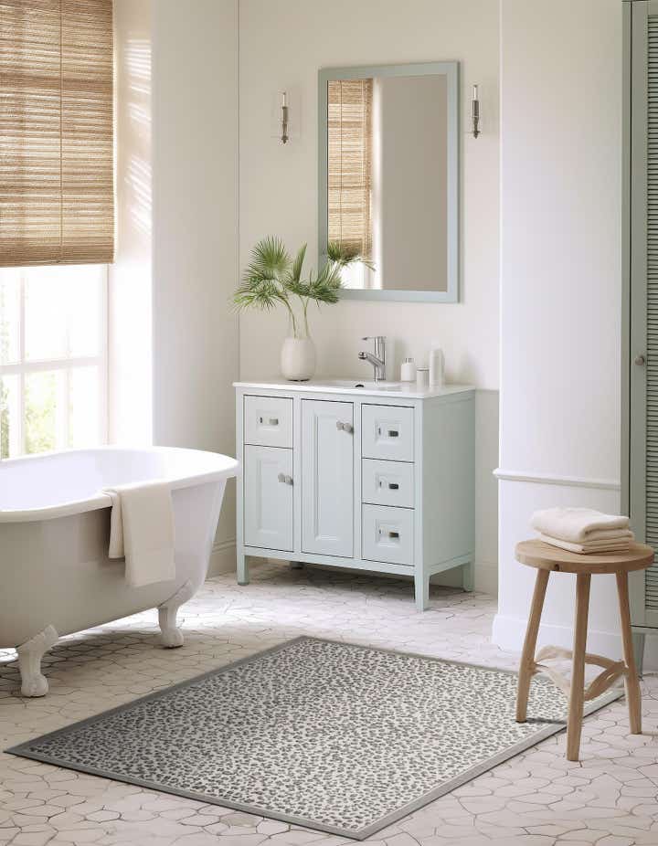 Gray 6' x 9' Manning Savannah Rug | Rugs.com