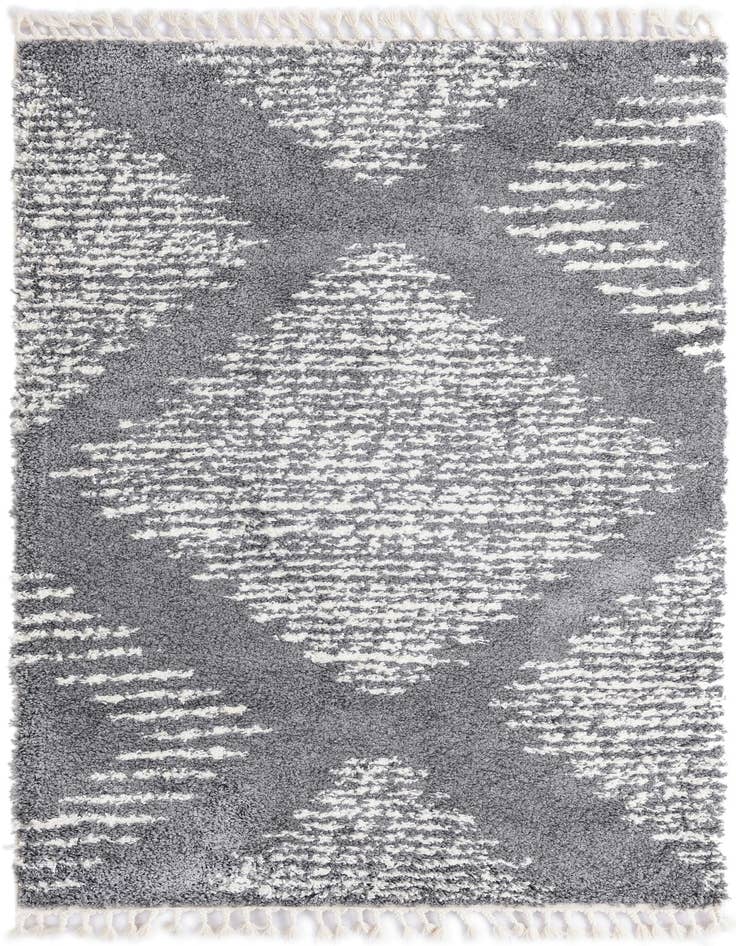 Detail image of  5' 3 x 8' Serenity Shag Rug