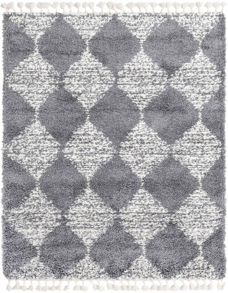 Detail image of  5' 3 x 8' Serenity Shag Rug