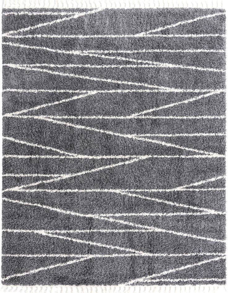 Detail image of  9' x 12' Serenity Shag Rug
