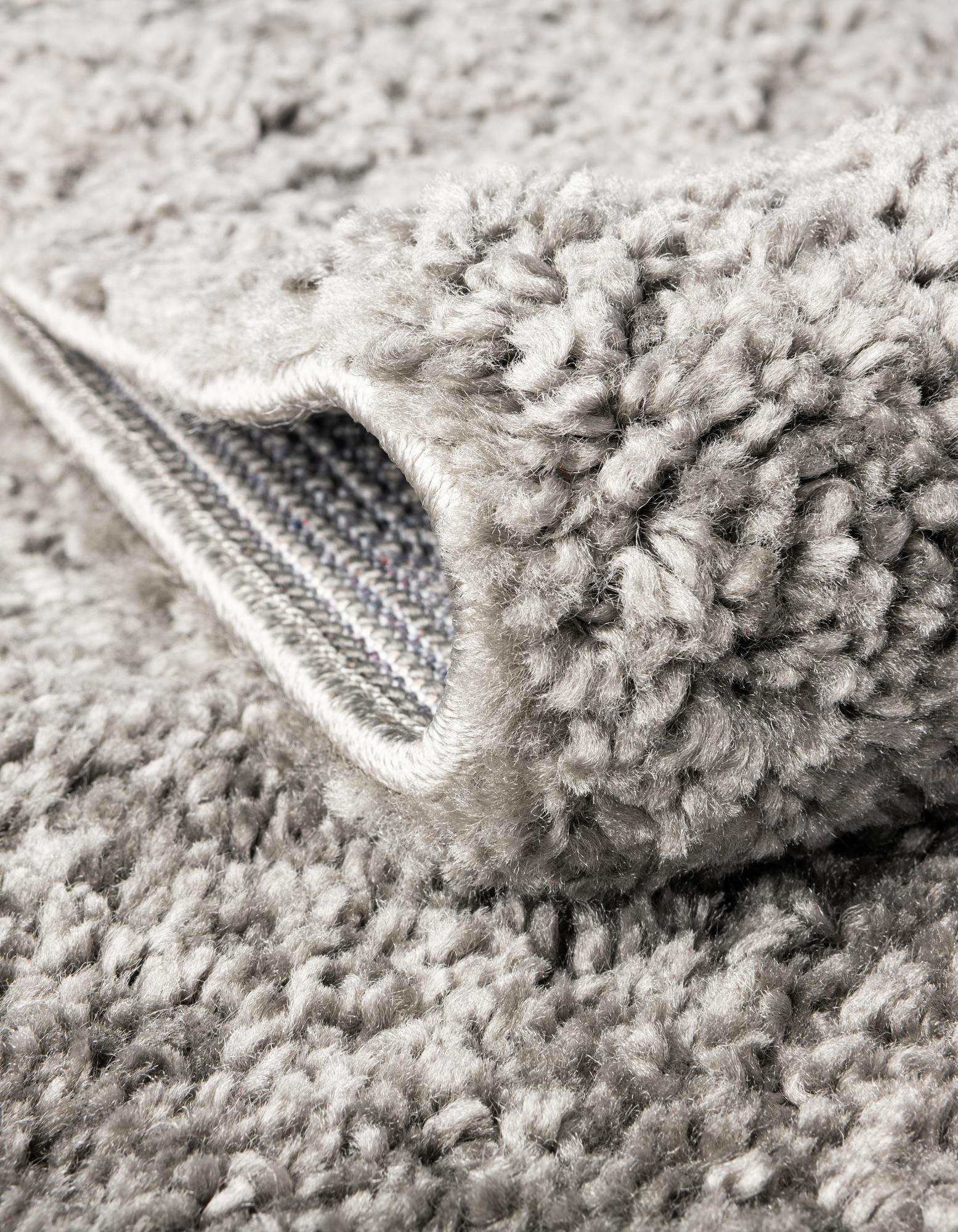 Gray 10' x 13' Solid Frieze Rug | Rugs.com