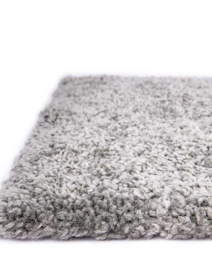 Gray 7' 10 x 11' Solid Frieze Rug | Rugs.com