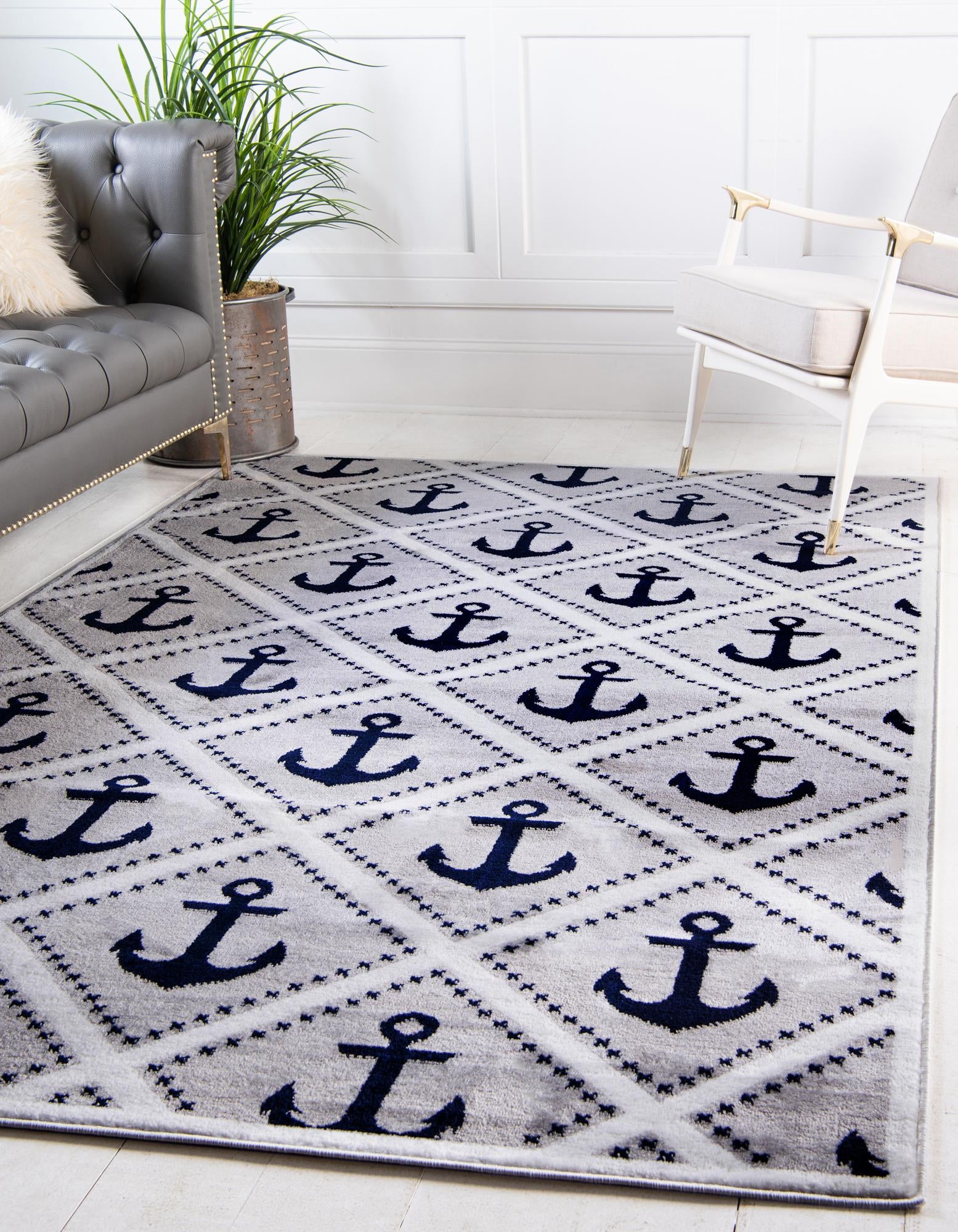 Gray 5' 3 x 8' Sydney Rug | Rugs.com