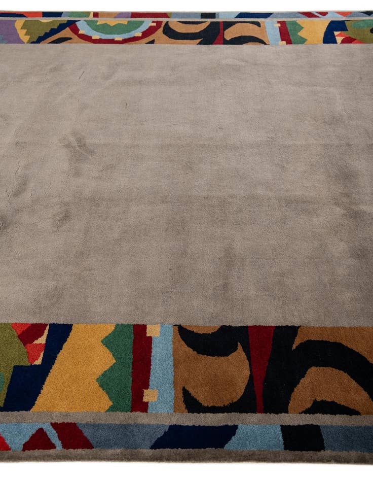 Detail image of  6' 10 x 10'  Hand Knotted Tibet Wool Rug