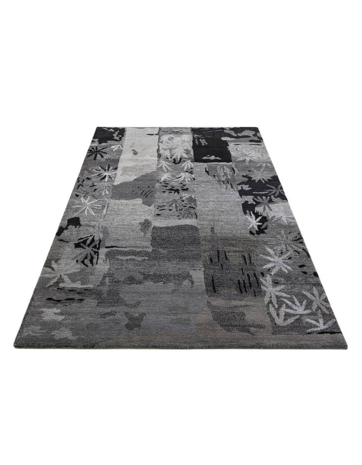 Detail image of  4' x 6'  Hand Knotted Tibet Wool Rug