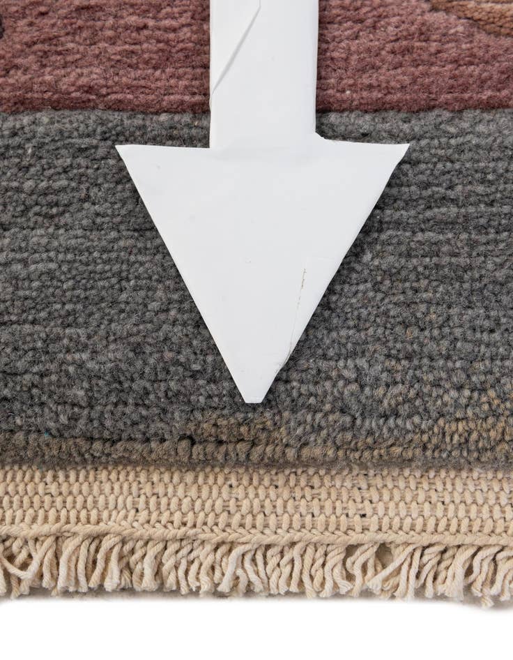 Detail image of  8' 5 x 11' 4  Hand Knotted Tibet Wool Rug