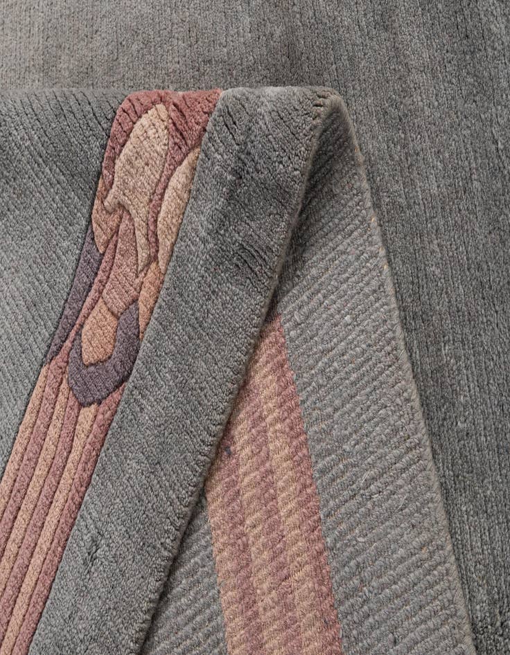 Detail image of  8' 5 x 11' 4  Hand Knotted Tibet Wool Rug