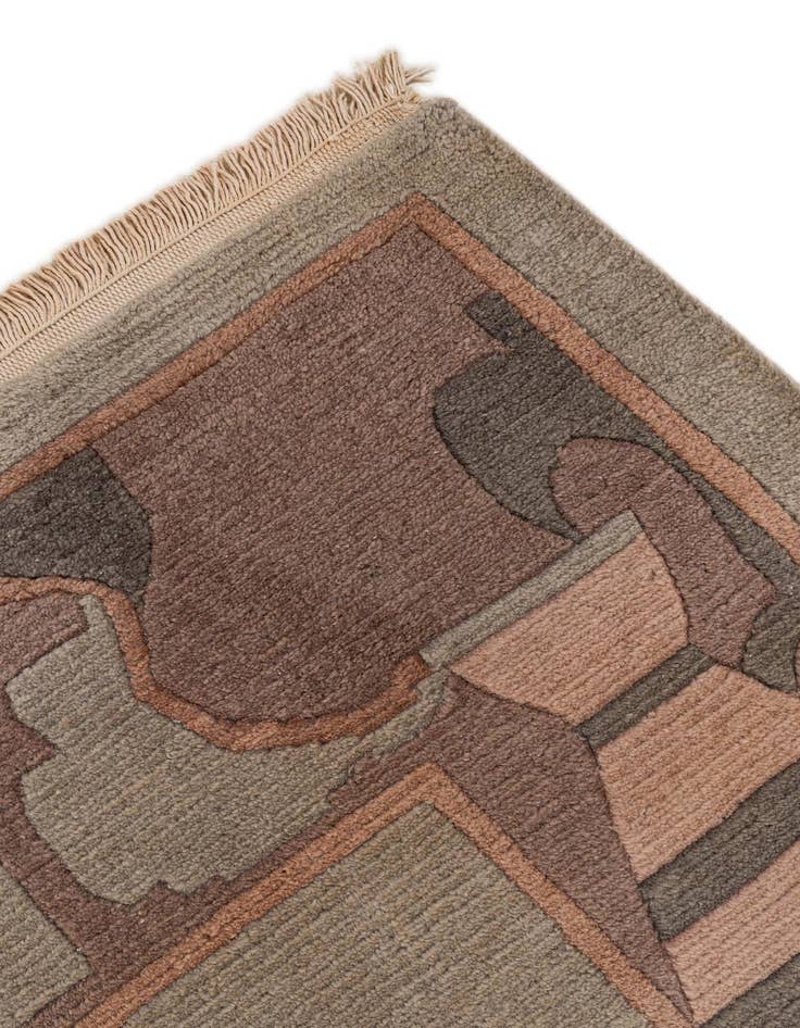 Detail image of  8' 4 x 11' 6  Hand Knotted Tibet Wool Rug