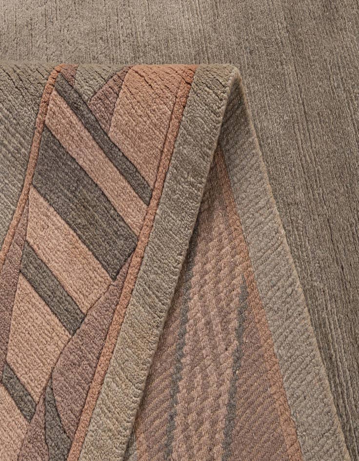 Detail image of  8' 4 x 11' 6  Hand Knotted Tibet Wool Rug